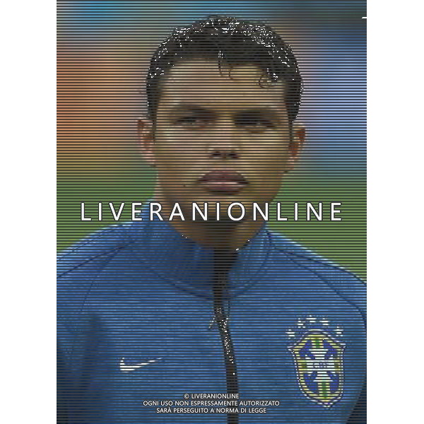 FIFA World Cup Brasile 2014 Gruppo A San Paolo - 12.06.2014 Brasile-Croazia Nella Foto:Thiago Silva /Ph.Vitez-Ag. Aldo Liverani