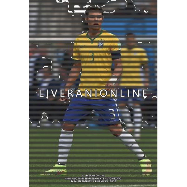 FIFA World Cup Brasile 2014 Gruppo A San Paolo - 12.06.2014 Brasile-Croazia Nella Foto:Thiago Silva /Ph.Vitez-Ag. Aldo Liverani