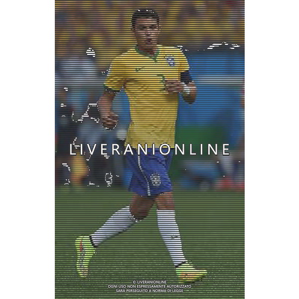 FIFA World Cup Brasile 2014 Gruppo A San Paolo - 12.06.2014 Brasile-Croazia Nella Foto:Thiago Silva /Ph.Vitez-Ag. Aldo Liverani