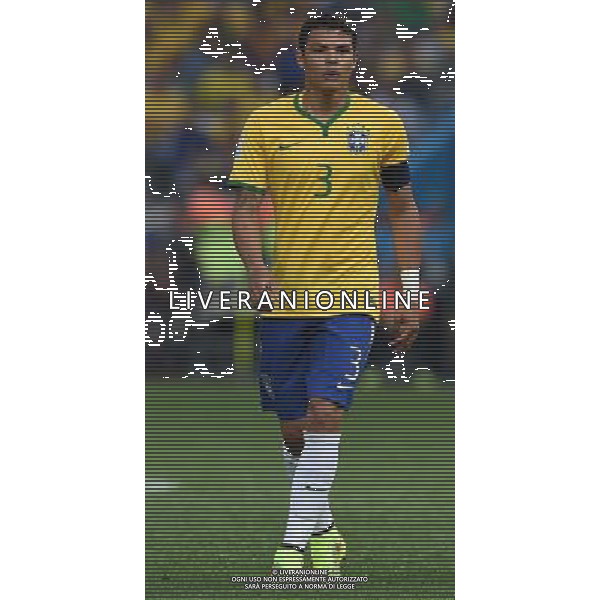 FIFA World Cup Brasile 2014 Gruppo A San Paolo - 12.06.2014 Brasile-Croazia Nella Foto:Thiago Silva /Ph.Vitez-Ag. Aldo Liverani