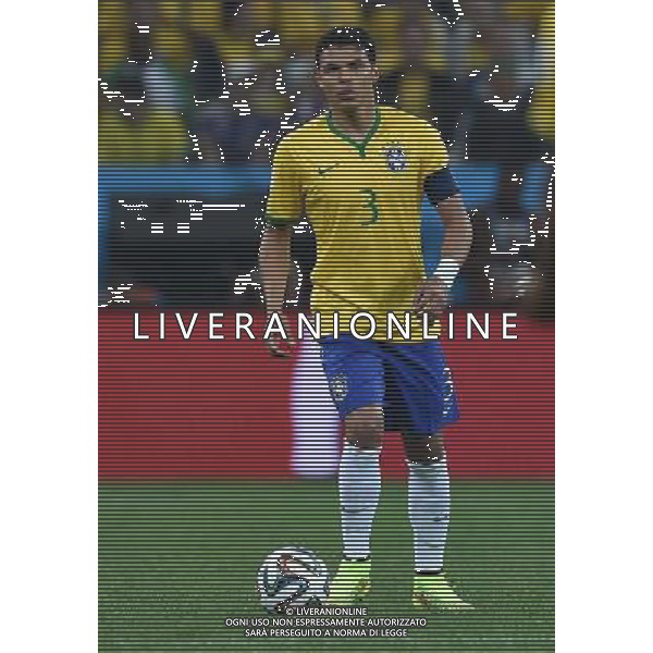 FIFA World Cup Brasile 2014 Gruppo A San Paolo - 12.06.2014 Brasile-Croazia Nella Foto:Thiago Silva /Ph.Vitez-Ag. Aldo Liverani