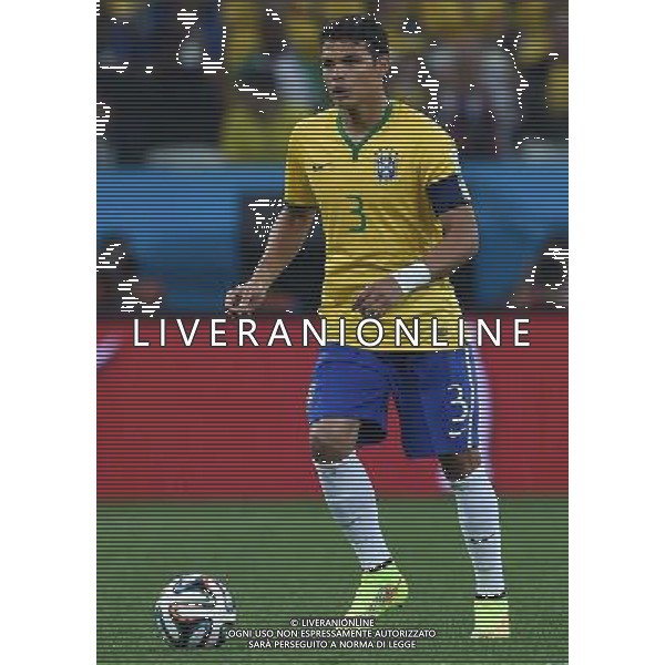 FIFA World Cup Brasile 2014 Gruppo A San Paolo - 12.06.2014 Brasile-Croazia Nella Foto:Thiago Silva /Ph.Vitez-Ag. Aldo Liverani