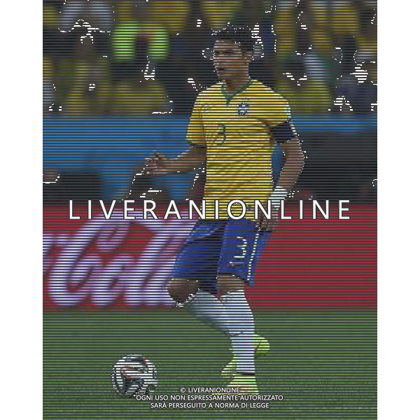 FIFA World Cup Brasile 2014 Gruppo A San Paolo - 12.06.2014 Brasile-Croazia Nella Foto:Thiago Silva /Ph.Vitez-Ag. Aldo Liverani