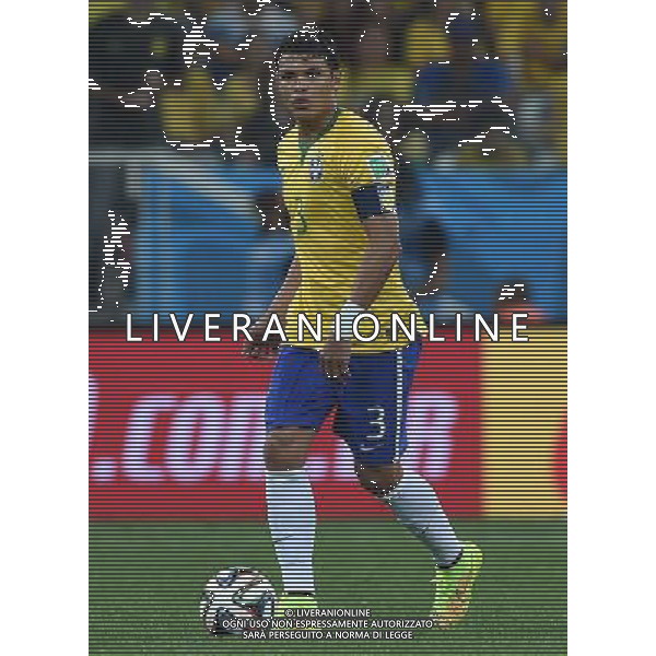 FIFA World Cup Brasile 2014 Gruppo A San Paolo - 12.06.2014 Brasile-Croazia Nella Foto:Thiago Silva /Ph.Vitez-Ag. Aldo Liverani