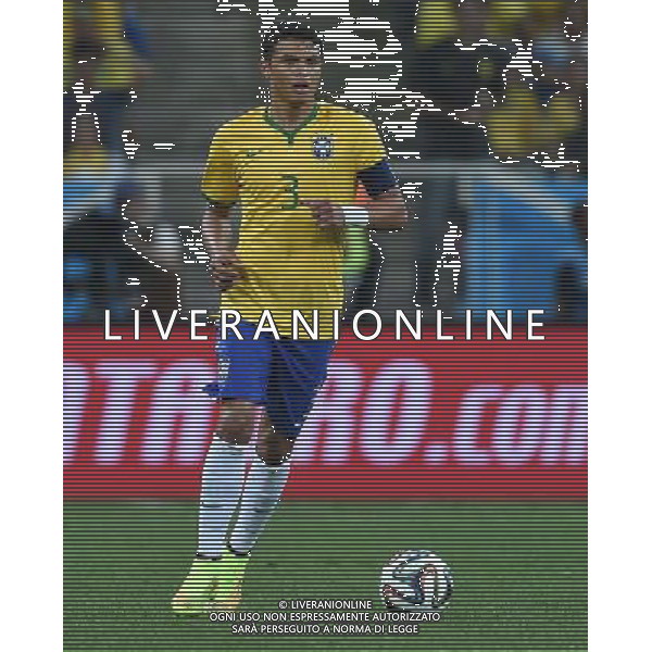 FIFA World Cup Brasile 2014 Gruppo A San Paolo - 12.06.2014 Brasile-Croazia Nella Foto:Thiago Silva /Ph.Vitez-Ag. Aldo Liverani