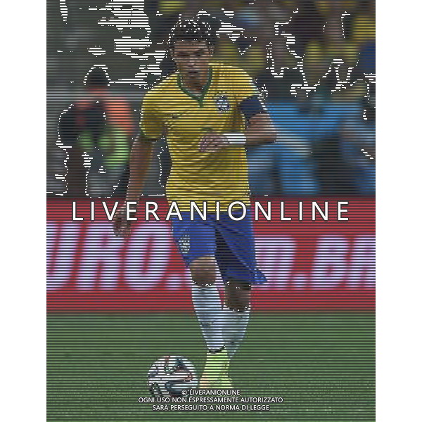 FIFA World Cup Brasile 2014 Gruppo A San Paolo - 12.06.2014 Brasile-Croazia Nella Foto:Thiago Silva /Ph.Vitez-Ag. Aldo Liverani