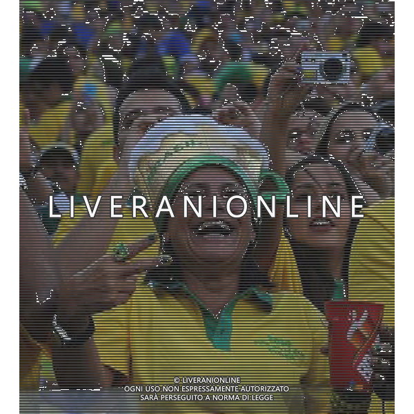 FIFA World Cup Brasile 2014 Gruppo A San Paolo - 12.06.2014 Brasile-Croazia Nella Foto:Tifosi /Ph.Vitez-Ag. Aldo Liverani