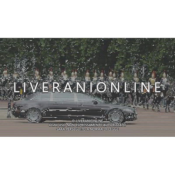 Members of the Royal Family leave Buckingham Palace for the Trooping the of the Colour. The annual Queen\'s birthday Parade leaving from Buckingham Palace. Trooping the Colour with Queen Elizabeth II and Royal Family, London, 14.06.14 AG ALDO LIVERANI SAS ONLY ITALY