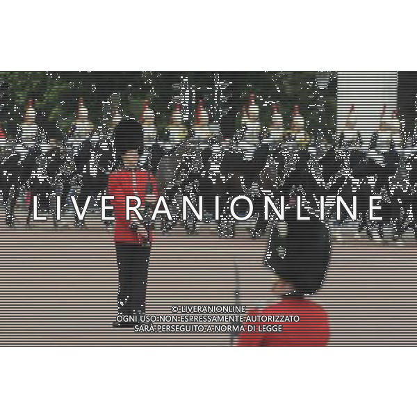 Atmosphere - Trooping the Colour. The annual Queen\'s birthday Parade leaving from Buckingham Palace. Trooping the Colour with Queen Elizabeth II and Royal Family, London, 14.06.14 AG ALDO LIVERANI SAS ONLY ITALY