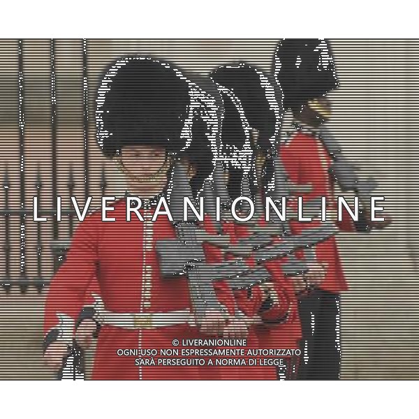 Atmosphere - Trooping the Colour. The annual Queen\'s birthday Parade leaving from Buckingham Palace. Trooping the Colour with Queen Elizabeth II and Royal Family, London, 14.06.14 AG ALDO LIVERANI SAS ONLY ITALY