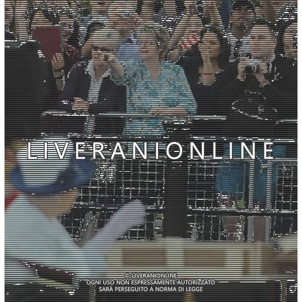 Queen Elizabeth II and the Duke of Edinburgh leaves Buckingham Palace to join Trooping the colour. The annual Queen\'s birthday Parade. Trooping the Colour with Queen Elizabeth and Royal Family, London, 14.06.14 AG ALDO LIVERANI SAS ONLY ITALY