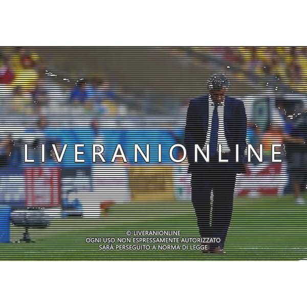 (140614) -- BELO HORIZONTE, June 14, 2014 () -- Greek coach Fernando Santos reacts to Colombia\'s goal during a Group C match between Colombia and Greece of 2014 FIFA World Cup at the Estadio Mineirao Stadium in Belo Horizonte, Brazil, June 14, 2014. (/Liu Bin)(pcy) ©PHOTOSHOT/Agenzia Aldo Liverani Sas - ITALY ONLY - EDITORIAL USE ONLY - Colombia Vs Grecia partita del Gruppo C Coppa del Mondo FIFA 2014 Mineirao stadio Estadio a Belo Horizonte, in Brasile 14 Giugno 2014