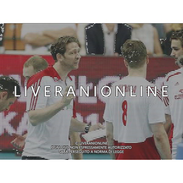 13.06.2014 - Katowice . FIVB Mens Volleybal World League 2014 / FIVB Liga Swiatowa 2014: Poland / Polska (white biale) - Italy / Wlochy (blue / niebieskie? . n/z. Stephane Antiga , Andrzej Wrona , . Fot. Dawid Markysz / EDYTOR.net/NEWSPIX.PL --- Newspix.pl AG ALDO LIVERANI SAS ONLY ITALY *** Local Caption *** www.newspix.pl mail us: info@newspix.pl call us: 0048 022 23 22 222 --- Polish Picture Agency by Ringier Axel Springer Poland