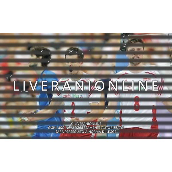 2014.06.13 KATOWICE VOLLEYBALL FIVB WORLD LEAGUE 2014 POLAND VS ITALY RADOSC MICHAL WINIARSKI ANDRZEJ WRONA 2014.06.13 KATOWICE SIATKOWKA MEZCZYZN REPREZENTACJA KADRA LIGA SWIATOWA 2014 POLSKA - WLOCHY N/Z RADOSC MICHAL WINIARSKI ANDRZEJ WRONA FOTO LUKASZ LASKOWSKI / PRESSFOCUS/NEWSPIX.PL --- Newspix.pl AG ALDO LIVERANI SAS ONLY ITALY *** Local Caption *** www.newspix.pl mail us: info@newspix.pl call us: 0048 022 23 22 222 --- Polish Picture Agency by Ringier Axel Springer Poland