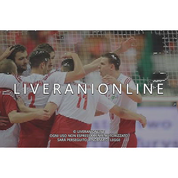 2014.06.13 KATOWICE VOLLEYBALL FIVB WORLD LEAGUE 2014 POLAND VS ITALY RADOSC MARIUSZ WLAZLY 2014.06.13 KATOWICE SIATKOWKA MEZCZYZN REPREZENTACJA KADRA LIGA SWIATOWA 2014 POLSKA - WLOCHY N/Z RADOSC MARIUSZ WLAZLY FOTO LUKASZ LASKOWSKI / PRESSFOCUS/NEWSPIX.PL --- Newspix.pl AG ALDO LIVERANI SAS ONLY ITALY *** Local Caption *** www.newspix.pl mail us: info@newspix.pl call us: 0048 022 23 22 222 --- Polish Picture Agency by Ringier Axel Springer Poland
