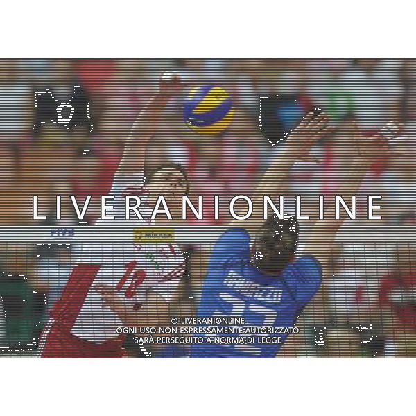 2014.06.13 KATOWICE VOLLEYBALL FIVB WORLD LEAGUE 2014 POLAND VS ITALY MARIUSZ WLAZLY 2014.06.13 KATOWICE SIATKOWKA MEZCZYZN REPREZENTACJA KADRA LIGA SWIATOWA 2014 POLSKA - WLOCHY N/Z MARIUSZ WLAZLY FOTO LUKASZ LASKOWSKI / PRESSFOCUS/NEWSPIX.PL --- Newspix.pl AG ALDO LIVERANI SAS ONLY ITALY *** Local Caption *** www.newspix.pl mail us: info@newspix.pl call us: 0048 022 23 22 222 --- Polish Picture Agency by Ringier Axel Springer Poland