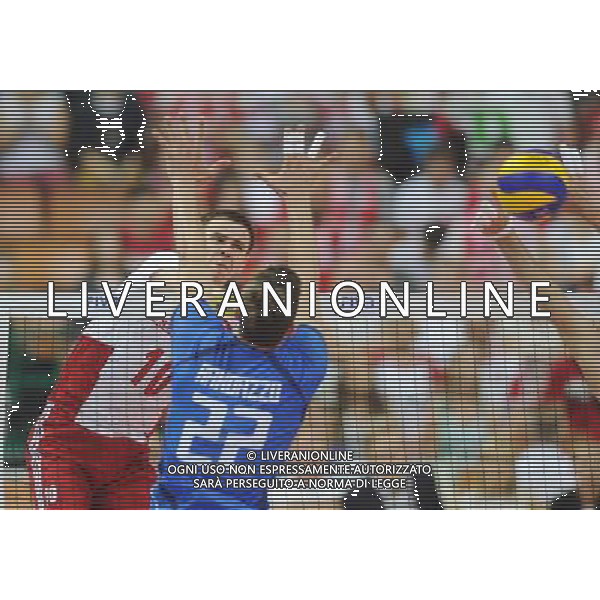 2014.06.13 KATOWICE VOLLEYBALL FIVB WORLD LEAGUE 2014 POLAND VS ITALY MARIUSZ WLAZLY 2014.06.13 KATOWICE SIATKOWKA MEZCZYZN REPREZENTACJA KADRA LIGA SWIATOWA 2014 POLSKA - WLOCHY N/Z MARIUSZ WLAZLY FOTO LUKASZ LASKOWSKI / PRESSFOCUS/NEWSPIX.PL --- Newspix.pl AG ALDO LIVERANI SAS ONLY ITALY *** Local Caption *** www.newspix.pl mail us: info@newspix.pl call us: 0048 022 23 22 222 --- Polish Picture Agency by Ringier Axel Springer Poland