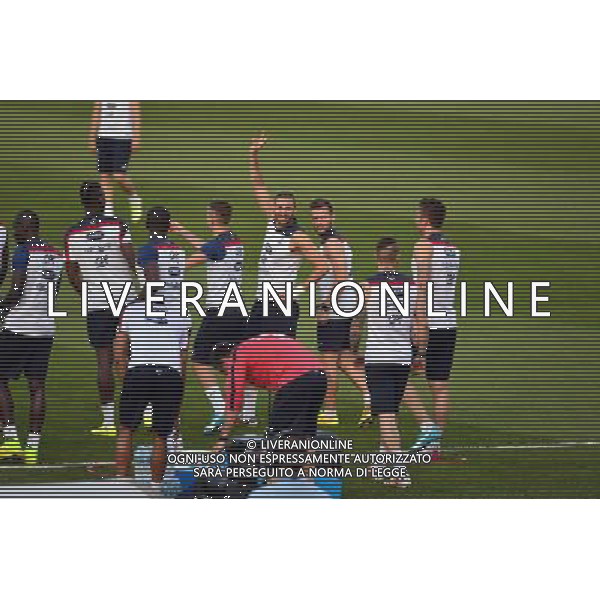 Karim BENZEMA - 13.06.2014 - Entrainement - France - Coupe du Monde 2014 Photo : Dave Winter / Icon Sport AG ALDO LIVERANI SAS ONLY ITALY