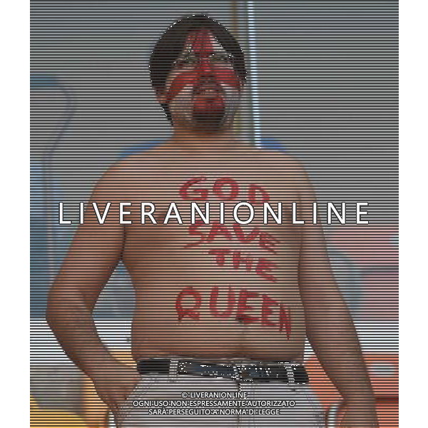 FIFA World Cup Brasile 2014 Gruppo D Manaus - 14.06.2014 Inghilterra-Italia Nella Foto:tifoso inghilterra /Ph.Vitez-Ag. Aldo Liverani