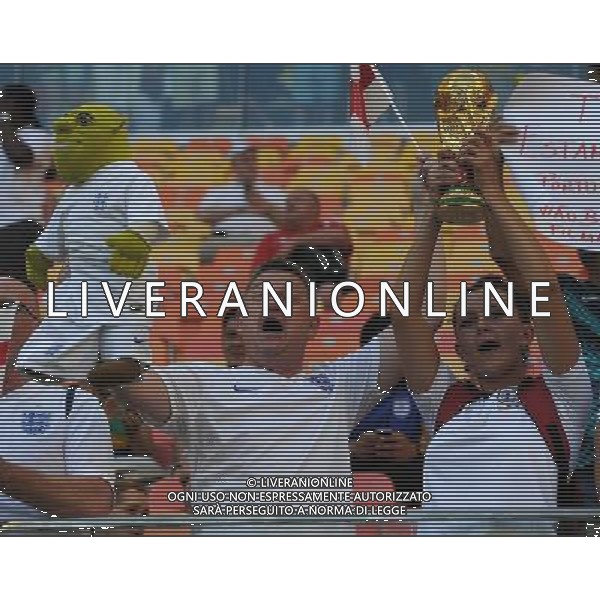 FIFA World Cup Brasile 2014 Gruppo D Manaus - 14.06.2014 Inghilterra-Italia Nella Foto:tifosi inghilterra /Ph.Vitez-Ag. Aldo Liverani