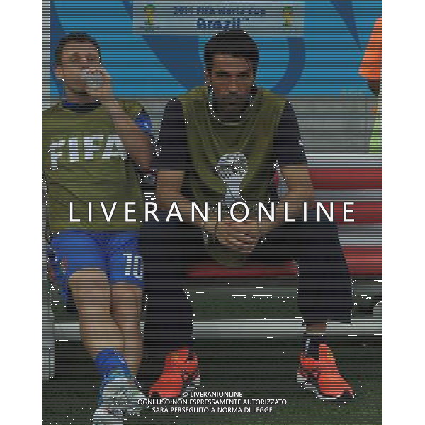 FIFA World Cup Brasile 2014 Gruppo D Manaus - 14.06.2014 Inghilterra-Italia Nella Foto:buffon /Ph.Vitez-Ag. Aldo Liverani