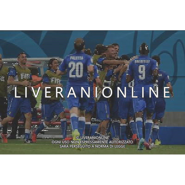 FIFA World Cup Brasile 2014 Gruppo D Manaus - 14.06.2014 Inghilterra-Italia Nella Foto:marchisio esulta /Ph.Vitez-Ag. Aldo Liverani