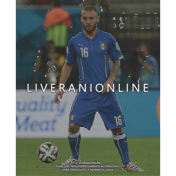 FIFA World Cup Brasile 2014 Gruppo D Manaus - 14.06.2014 Inghilterra-Italia Nella Foto:de rossi /Ph.Vitez-Ag. Aldo Liverani