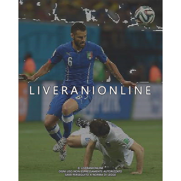 FIFA World Cup Brasile 2014 Gruppo D Manaus - 14.06.2014 Inghilterra-Italia Nella Foto:candreva /Ph.Vitez-Ag. Aldo Liverani
