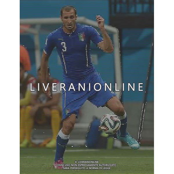 FIFA World Cup Brasile 2014 Gruppo D Manaus - 14.06.2014 Inghilterra-Italia Nella Foto:chiellini /Ph.Vitez-Ag. Aldo Liverani