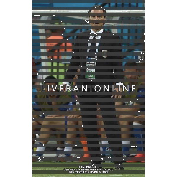 FIFA World Cup Brasile 2014 Gruppo D Manaus - 14.06.2014 Inghilterra-Italia Nella Foto:prandelli /Ph.Vitez-Ag. Aldo Liverani