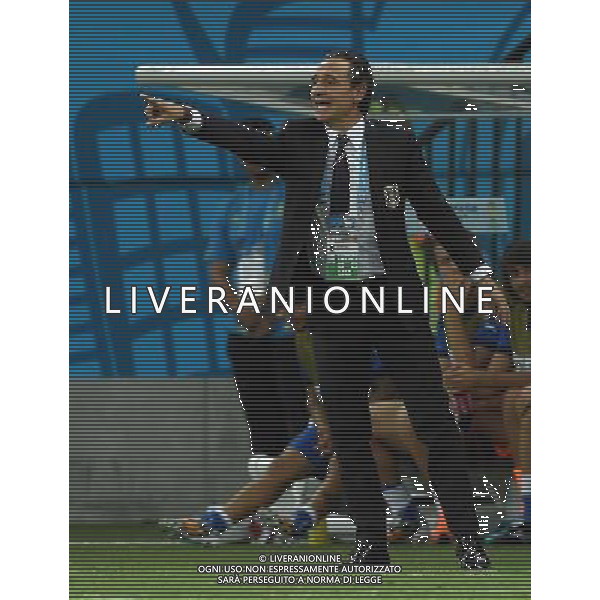 FIFA World Cup Brasile 2014 Gruppo D Manaus - 14.06.2014 Inghilterra-Italia Nella Foto:prandelli /Ph.Vitez-Ag. Aldo Liverani