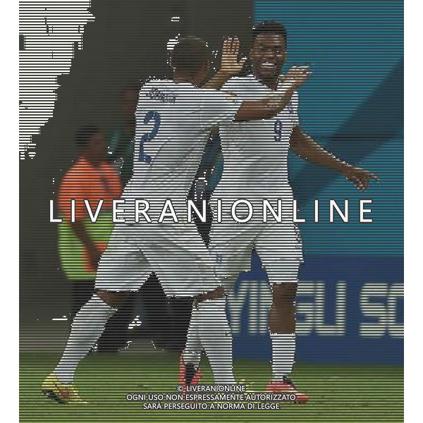 FIFA World Cup Brasile 2014 Gruppo D Manaus - 14.06.2014 Inghilterra-Italia Nella Foto:sturridge esulta /Ph.Vitez-Ag. Aldo Liverani
