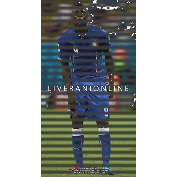 FIFA World Cup Brasile 2014 Gruppo D Manaus - 14.06.2014 Inghilterra-Italia Nella Foto:balotelli /Ph.Vitez-Ag. Aldo Liverani