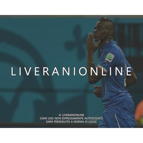 FIFA World Cup Brasile 2014 Gruppo D Manaus - 14.06.2014 Inghilterra-Italia Nella Foto:balotelli esulta /Ph.Vitez-Ag. Aldo Liverani