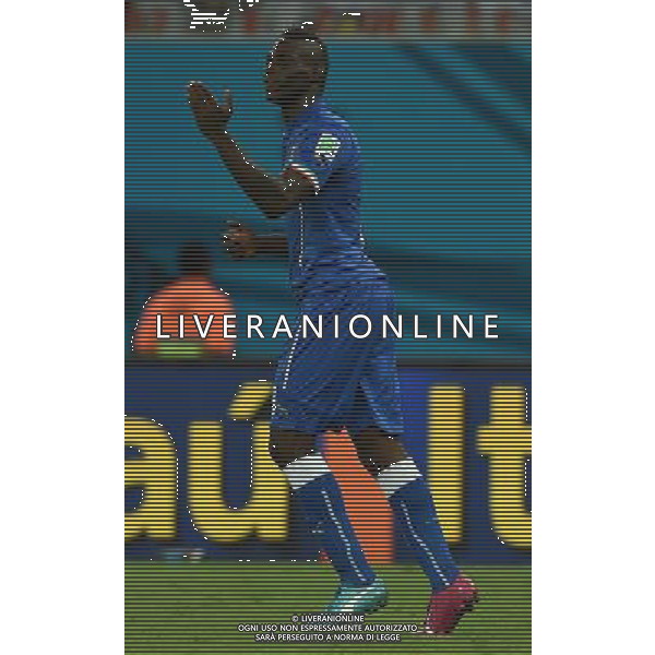 FIFA World Cup Brasile 2014 Gruppo D Manaus - 14.06.2014 Inghilterra-Italia Nella Foto:balotelli esulta /Ph.Vitez-Ag. Aldo Liverani