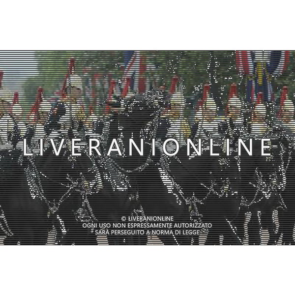 Atmosphere - At the Trooping of the Colour. Trooping the Colour ceremony, London, UK, 14th April 2014 ©PHOTOSHOT/Agenzia Aldo Liverani Sas - ITALY ONLY - EDITORIAL USE ONLY