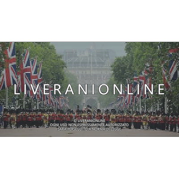 Atmosphere - At the Trooping of the Colour. Trooping the Colour ceremony, London, UK, 14th April 2014 ©PHOTOSHOT/Agenzia Aldo Liverani Sas - ITALY ONLY - EDITORIAL USE ONLY