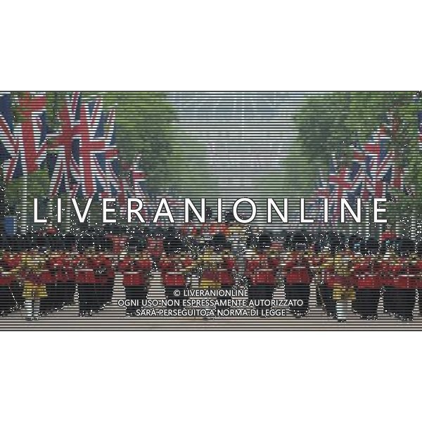 Atmosphere - At the Trooping of the Colour. Trooping the Colour ceremony, London, UK, 14th April 2014 ©PHOTOSHOT/Agenzia Aldo Liverani Sas - ITALY ONLY - EDITORIAL USE ONLY