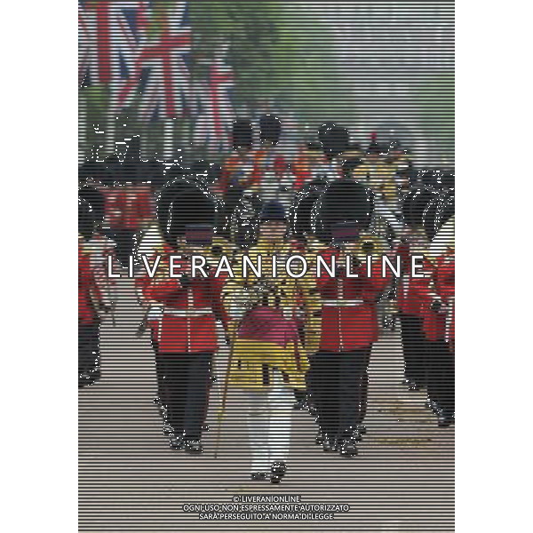 Atmosphere - At the Trooping of the Colour. Trooping the Colour ceremony, London, UK, 14th April 2014 ©PHOTOSHOT/Agenzia Aldo Liverani Sas - ITALY ONLY - EDITORIAL USE ONLY