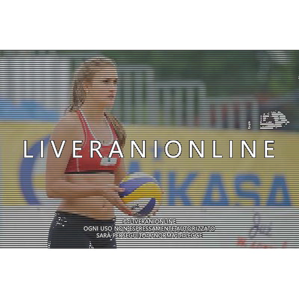 15.06.2014 , Myslowice , Slupna , siatkowka plazowa , Mistrzostwa Swiata U23 , Humana Paredes , Pischke (czerwone) Lahti , Parkkinen (niebieskie) N/Z Taylor Pischke Fot. Karol Bartnik / MPAimages.com / Newspix.pl --- Newspix.pl World Championships in beach volleyball U23 AG ALDO LIVERANI SAS ONLY ITALY *** Local Caption *** www.newspix.pl mail us: info@newspix.pl call us: 0048 022 23 22 222 --- Polish Picture Agency by Ringier Axel Springer Poland