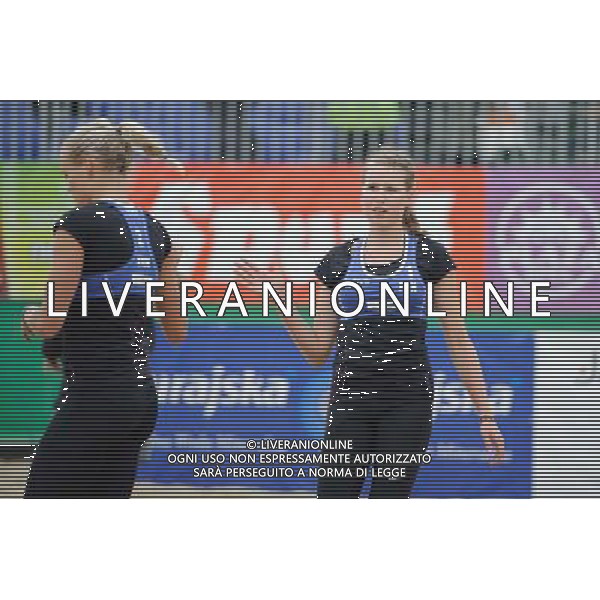 15.06.2014 , Myslowice , Slupna , siatkowka plazowa , Mistrzostwa Swiata U23 , Humana Paredes , Pischke (czerwone) Lahti , Parkkinen (niebieskie) N/Z Anniina Parkkinen Fot. Karol Bartnik / MPAimages.com / Newspix.pl --- Newspix.pl World Championships in beach volleyball U23 AG ALDO LIVERANI SAS ONLY ITALY *** Local Caption *** www.newspix.pl mail us: info@newspix.pl call us: 0048 022 23 22 222 --- Polish Picture Agency by Ringier Axel Springer Poland
