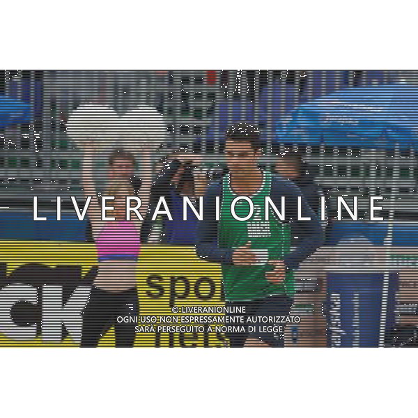 15.06.2014 , Myslowice , Slupna , siatkowka plazowa , Mistrzostwa Swiata U23 , Alliso , Guto (zielone) Poniewaz , Poniewaz (zolte) N/Z Gustavo Carvalhaes Fot. Karol Bartnik / MPAimages.com / Newspix.pl --- Newspix.pl World Championships in beach volleyball U23 AG ALDO LIVERANI SAS ONLY ITALY *** Local Caption *** www.newspix.pl mail us: info@newspix.pl call us: 0048 022 23 22 222 --- Polish Picture Agency by Ringier Axel Springer Poland