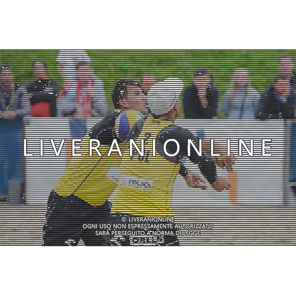 14.06.2014 , Myslowice , Slupna , siatkowka plazowa , Mistrzostwa Swiata U23 , Losiak , Bryl (zolte) Alliso , Guto Carvalhaes (zielone) N/Z Michal Bryl , Bartosz Losiak Fot. Karol Bartnik / MPAimages.com / Newspix.pl --- Newspix.pl World Championships in beach volleyball U23 AG ALDO LIVERANI SAS ONLY ITALY *** Local Caption *** www.newspix.pl mail us: info@newspix.pl call us: 0048 022 23 22 222 --- Polish Picture Agency by Ringier Axel Springer Poland