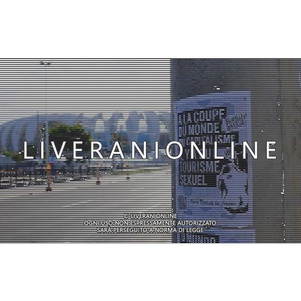 Estadio Beira Rio - Affiche Contre le Tourisme Sexuel - 15.06.2014 - France / Honduras - Coupe du Monde 2014 - Photo : Dave Winter / Icon Sport AG ALDO LIVERANI SAS ONLY ITALY