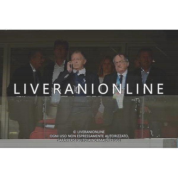 Jean Michel AULAS / Noel LE GRAET - 15.06.2014 - France / Honduras - Coupe du Monde 2014 - Photo : Dave Winter / Icon Sport AG ALDO LIVERANI SAS ONLY ITALY