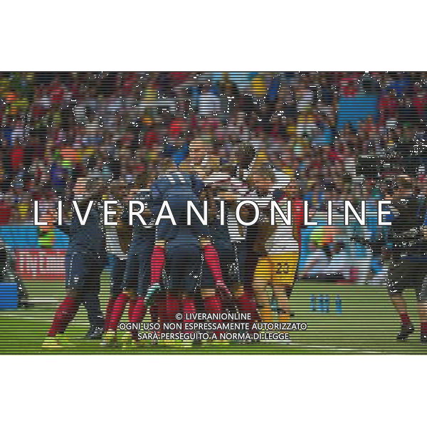 Joie France - Karim BENZEMA - 15.06.2014 - France / Honduras - Coupe du Monde 2014 - Photo : Dave Winter / Icon Sport AG ALDO LIVERANI SAS ONLY ITALY