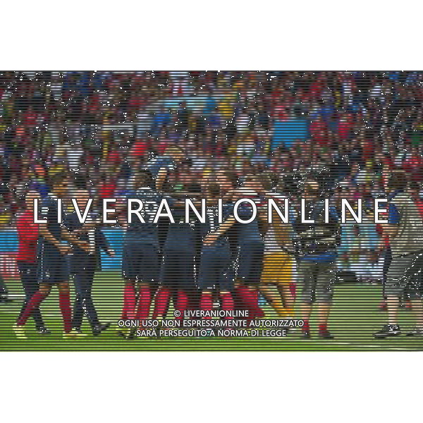 Joie France - Karim BENZEMA - 15.06.2014 - France / Honduras - Coupe du Monde 2014 - Photo : Dave Winter / Icon Sport AG ALDO LIVERANI SAS ONLY ITALY