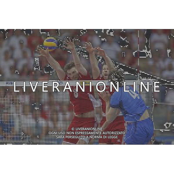 15.06.2014 LODZ - ATLAS ARENA SIATKOWKA MEZCZYNZ , FIVB LIGA SWIATOWA 2014 (FIVB MEN\'S VOLLEYBALL WORLD LEAGUE 2014 ) MECZ POLSKA - WLOCHY (GAME POLAND - ITALY) NZ. ANDRZEJ WRONA , RAFAL BUSZEK , LUCA VETTORI FOTO RADOSLAW JOZWIAK / CYFRASPORT/NEWSPIX.PL --- Newspix.pl ag aldo liverani sas only italy *** Local Caption *** www.newspix.pl mail us: info@newspix.pl call us: 0048 022 23 22 222 --- Polish Picture Agency by Ringier Axel Springer Poland