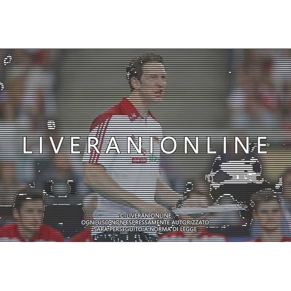 15.06.2014 LODZ - ATLAS ARENA SIATKOWKA MEZCZYNZ , FIVB LIGA SWIATOWA 2014 (FIVB MEN\'S VOLLEYBALL WORLD LEAGUE 2014 ) MECZ POLSKA - WLOCHY (GAME POLAND - ITALY) NZ. STEPHANE ANTIGA FOTO RADOSLAW JOZWIAK / CYFRASPORT/NEWSPIX.PL --- Newspix.pl ag aldo liverani sas only italy *** Local Caption *** www.newspix.pl mail us: info@newspix.pl call us: 0048 022 23 22 222 --- Polish Picture Agency by Ringier Axel Springer Poland