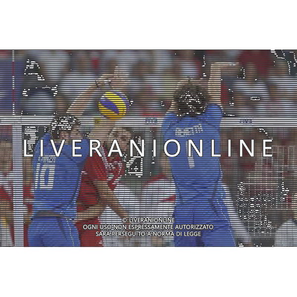 15.06.2014 LODZ - ATLAS ARENA SIATKOWKA MEZCZYNZ , FIVB LIGA SWIATOWA 2014 (FIVB MEN\'S VOLLEYBALL WORLD LEAGUE 2014 ) MECZ POLSKA - WLOCHY (GAME POLAND - ITALY) NZ. MATEUSZ MIKA FOTO RADOSLAW JOZWIAK / CYFRASPORT/NEWSPIX.PL --- Newspix.pl ag aldo liverani sas only italy *** Local Caption *** www.newspix.pl mail us: info@newspix.pl call us: 0048 022 23 22 222 --- Polish Picture Agency by Ringier Axel Springer Poland